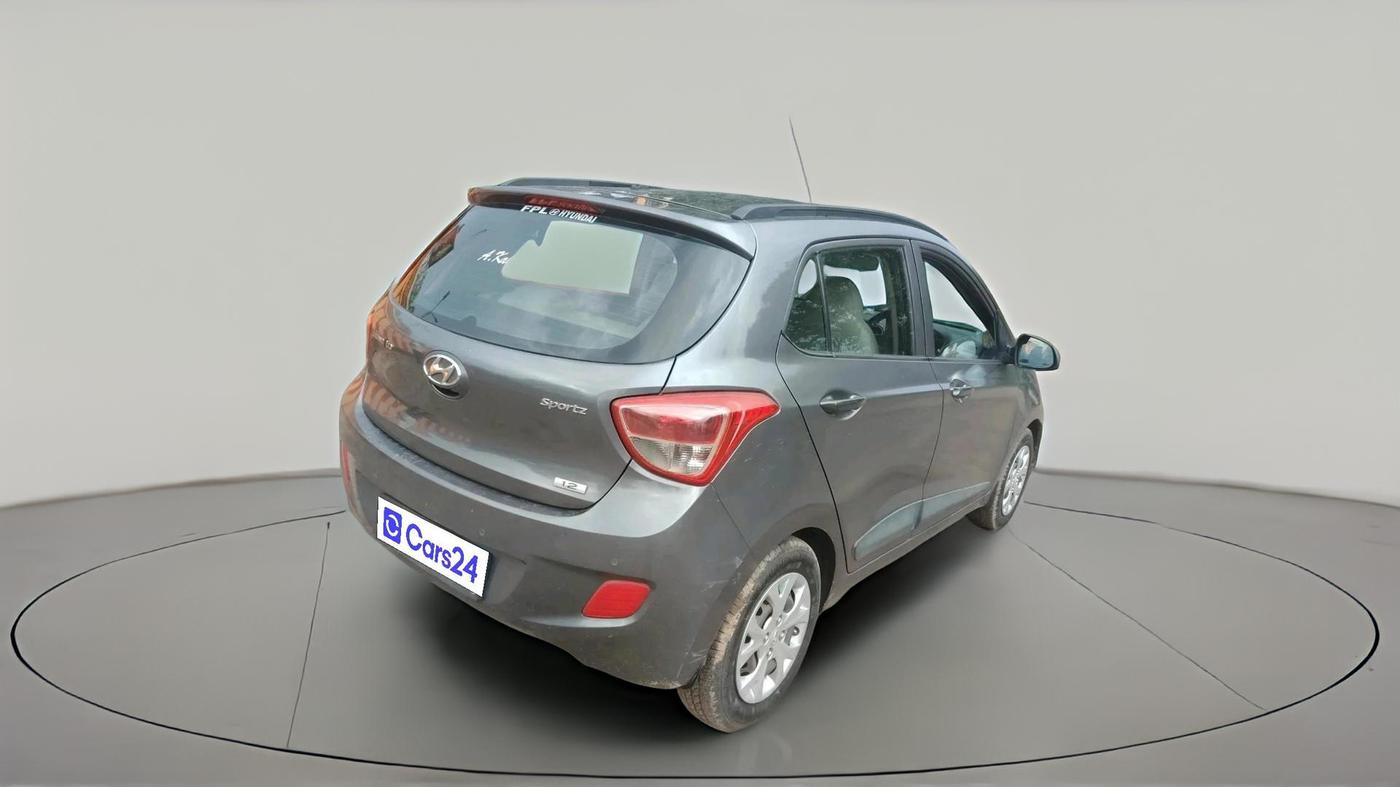 2015 Hyundai Grand i10 SPORTZ 1.2 KAPPA VTVT, Petrol, Manual, 2,14,091 km, exterior