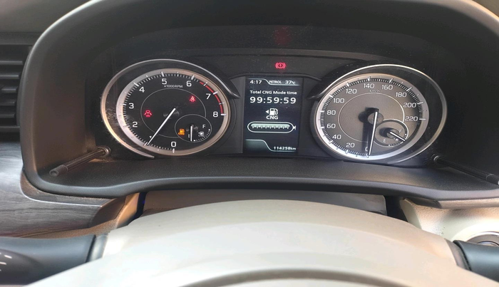 2022 Maruti Ertiga ZXI (O) CNG, CNG, Manual, 1,14,258 km, interior