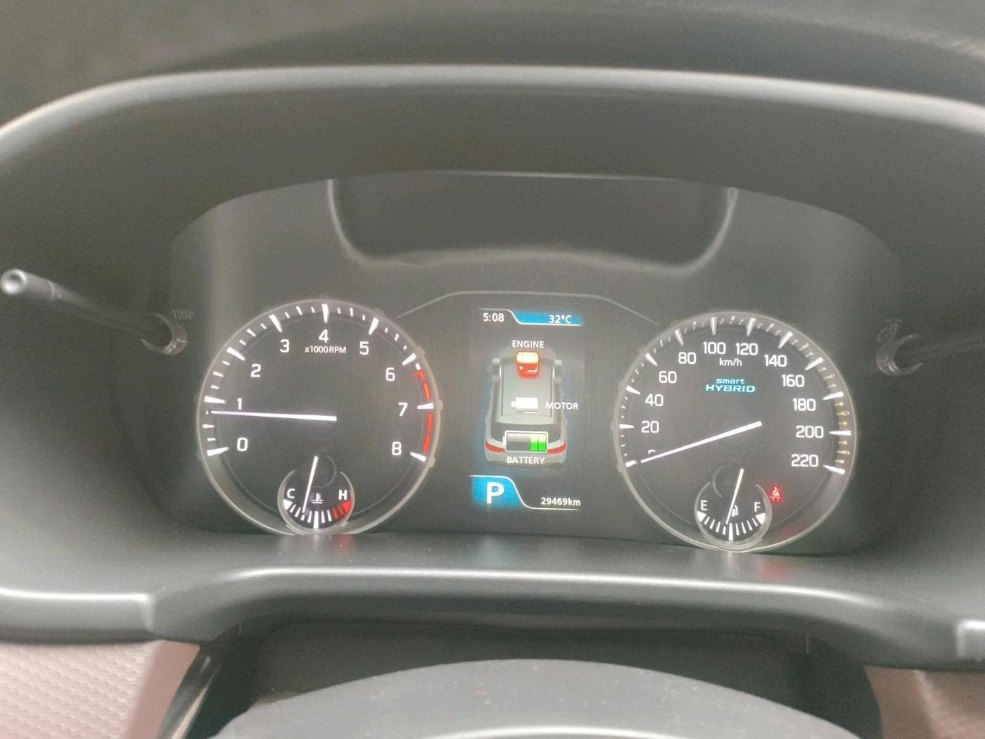 2022 Maruti BREZZA ZXI + AT SMART HYBRID DUAL TONE, Petrol, Automatic, 29,469 km, interior