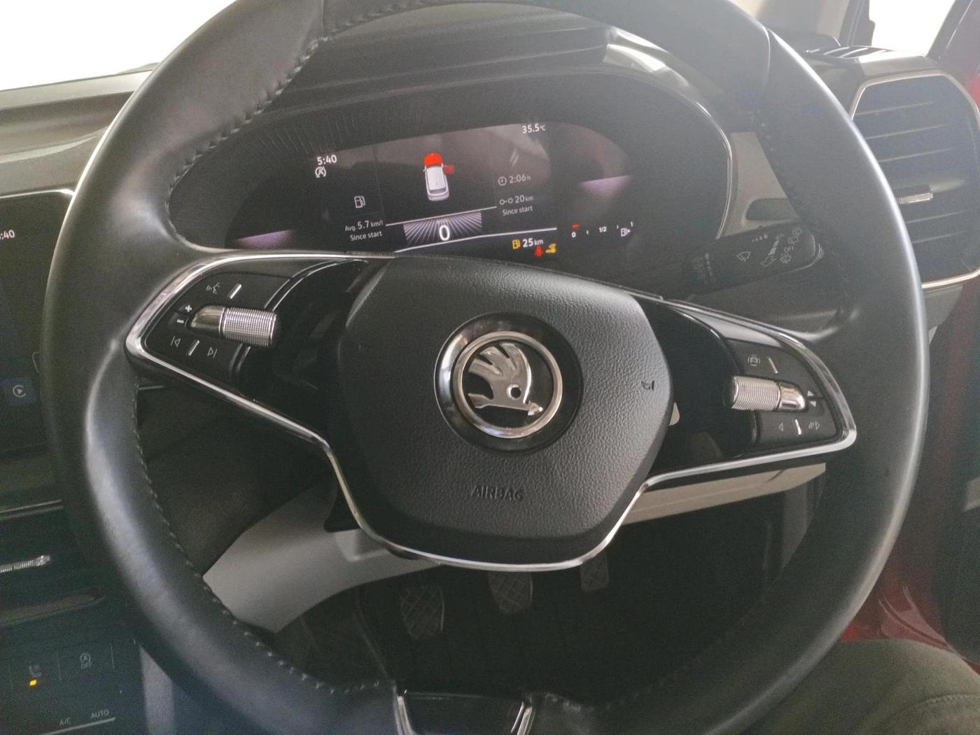 2025 Skoda Kylaq Prestige, Petrol, Manual, 7,559 km, interior