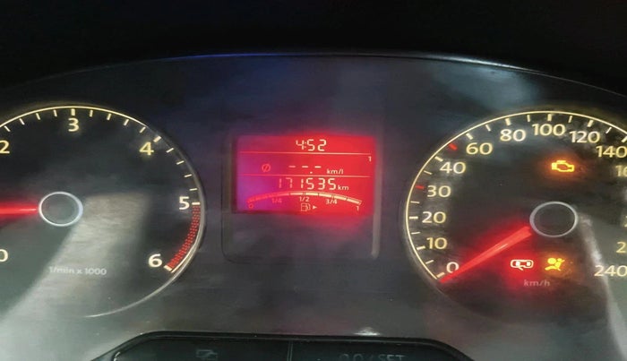 2014 Volkswagen Polo HIGHLINE DIESEL, Diesel, Manual, 1,71,535 km, interior