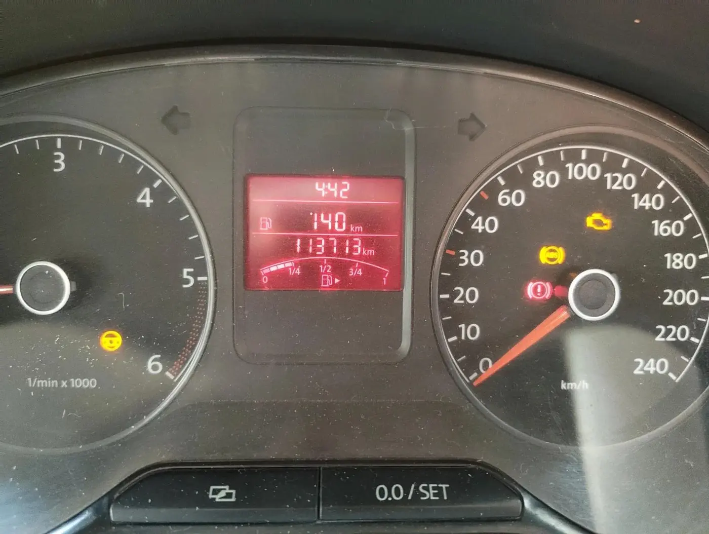 2013 Volkswagen Polo HIGHLINE DIESEL, Diesel, Manual, 1,13,713 km, interior