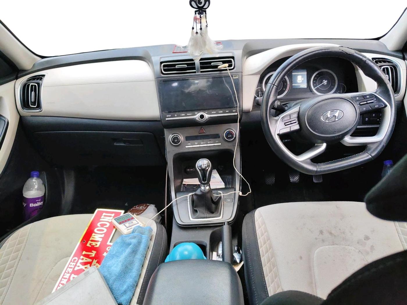 2023 Hyundai Creta SX 1.5 PETROL, Petrol, Manual, 24,604 km, interior