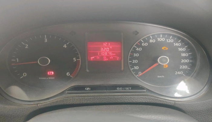 2012 Volkswagen Polo TRENDLINE 1.2L DIESEL, Diesel, Manual, 1,10,876 km, interior