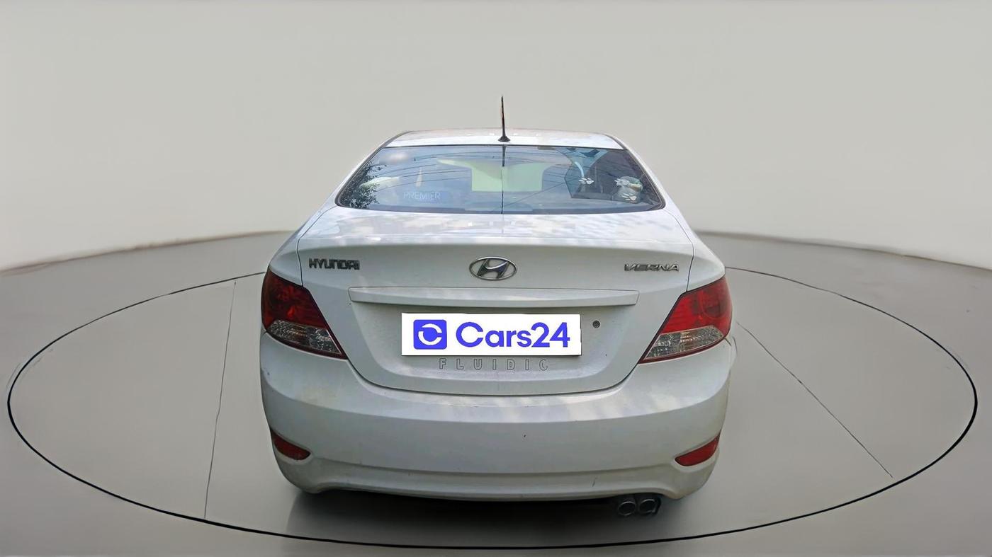 2011 Hyundai Verna FLUIDIC 1.4 VTVT, Petrol, Manual, 71,716 km, exterior