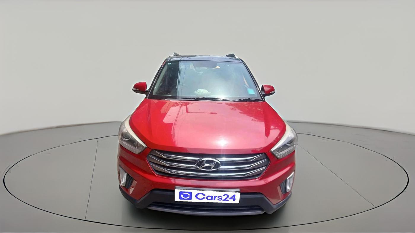 2018 Hyundai Creta SX PLUS AT 1.6 PETROL, Petrol, Automatic, 1,00,738 km, exterior