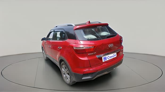2018 Hyundai Creta SX PLUS AT 1.6 PETROL, Petrol, Automatic, 1,00,738 km, exterior