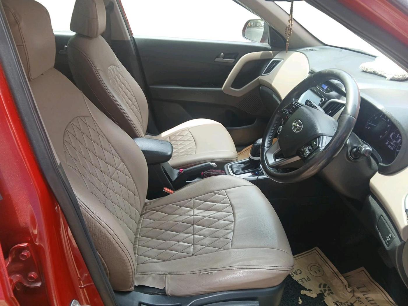 2018 Hyundai Creta SX PLUS AT 1.6 PETROL, Petrol, Automatic, 1,00,738 km, interior