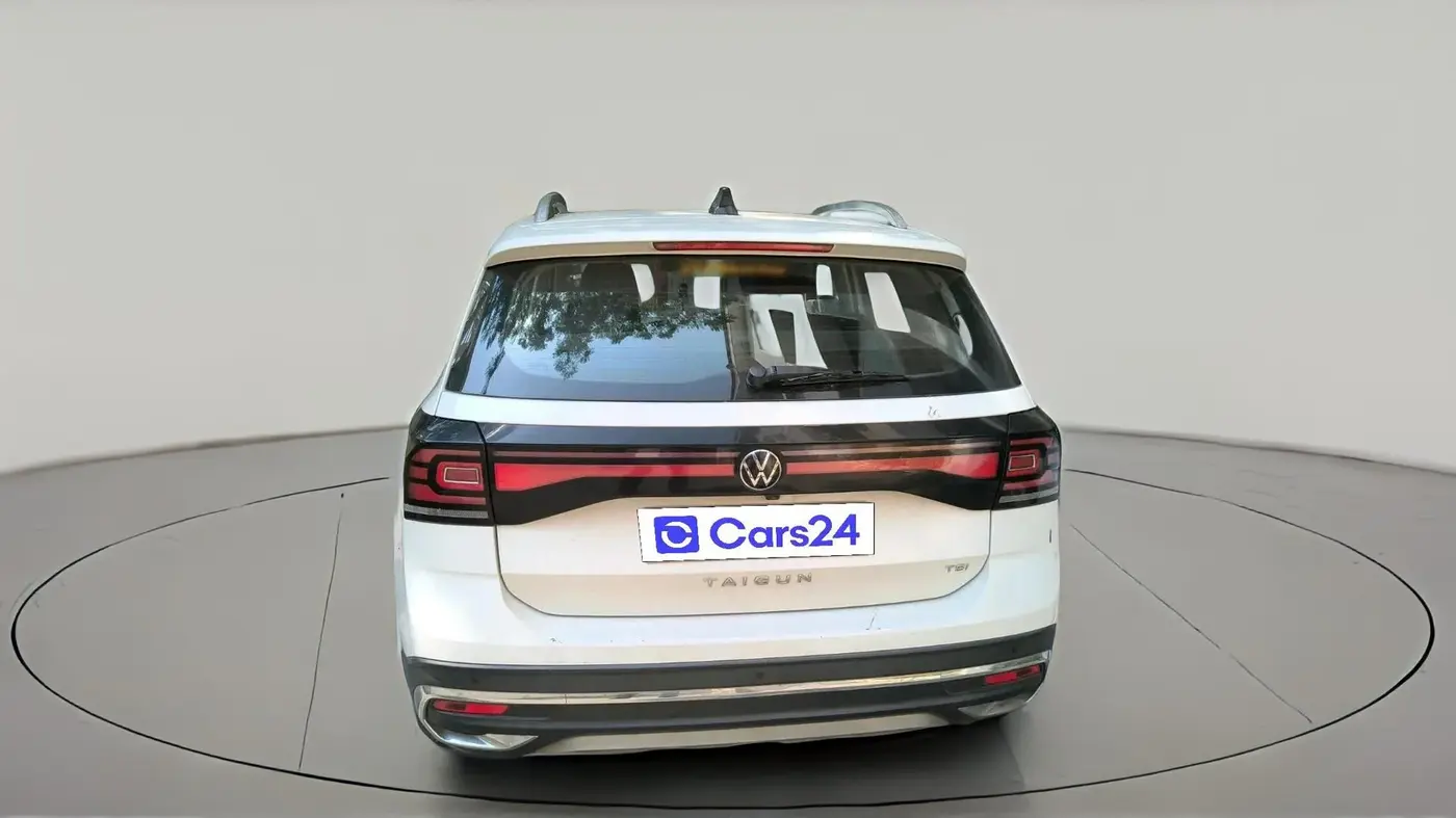 2022 Volkswagen TAIGUN TOPLINE 1.0 TSI AT, Petrol, Automatic, 35,862 km, exterior