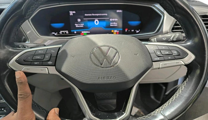 2022 Volkswagen TAIGUN TOPLINE 1.0 TSI AT, Petrol, Automatic, 35,862 km, interior