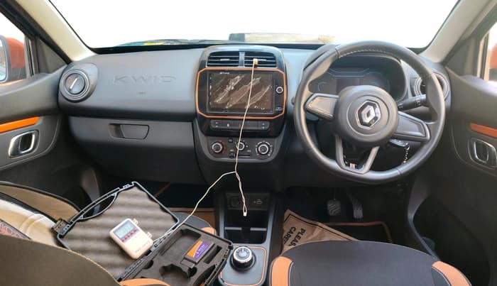 2020 Renault Kwid CLIMBER 1.0 AMT (O), Petrol, Automatic, 12,842 km, interior