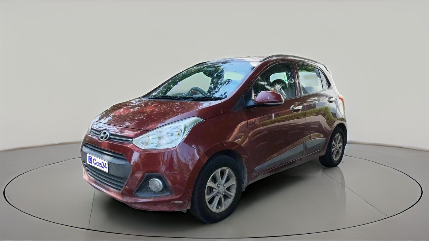2016 Hyundai Grand i10 ASTA (O) AT 1.2 KAPPA VTVT, Petrol, Automatic, 49,534 km, exterior
