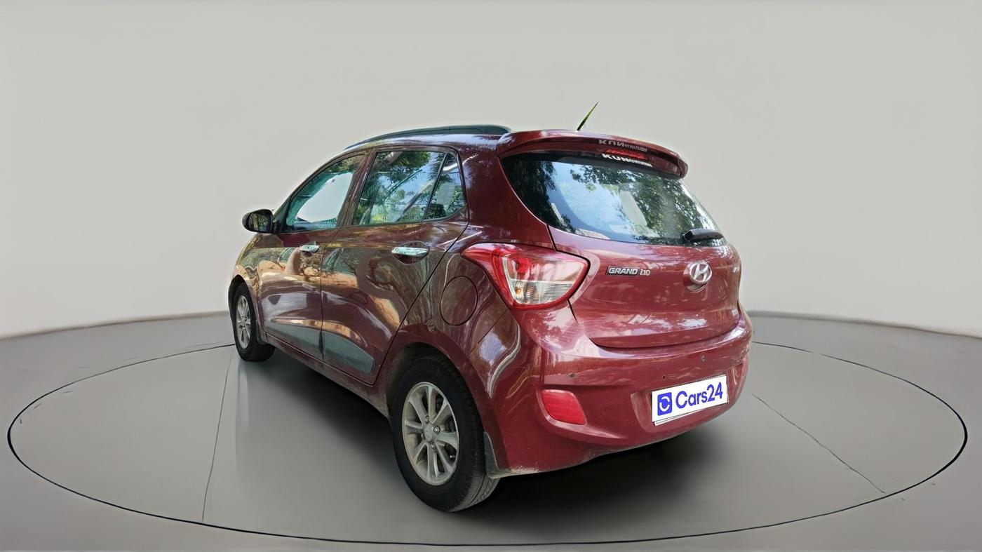 2016 Hyundai Grand i10 ASTA (O) AT 1.2 KAPPA VTVT, Petrol, Automatic, 49,534 km, exterior