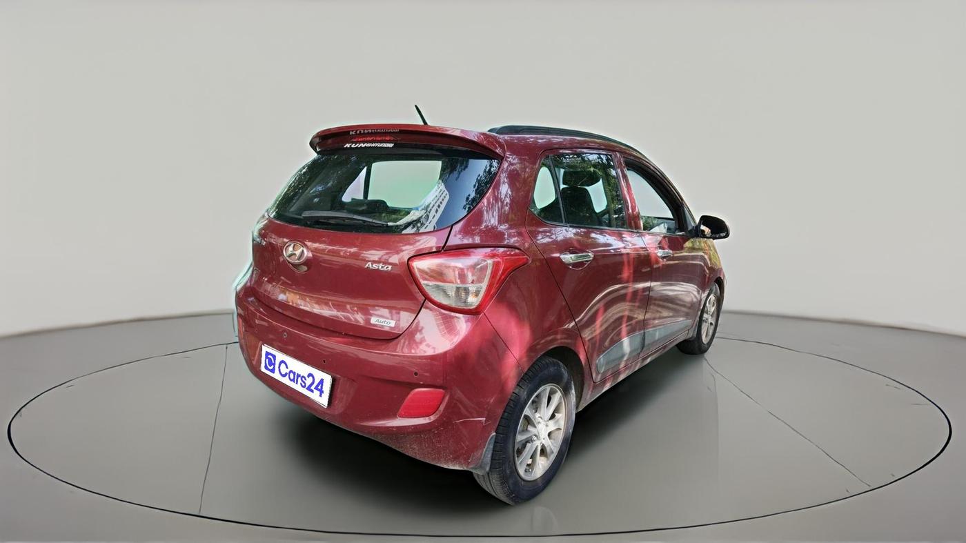 2016 Hyundai Grand i10 ASTA (O) AT 1.2 KAPPA VTVT, Petrol, Automatic, 49,534 km, exterior