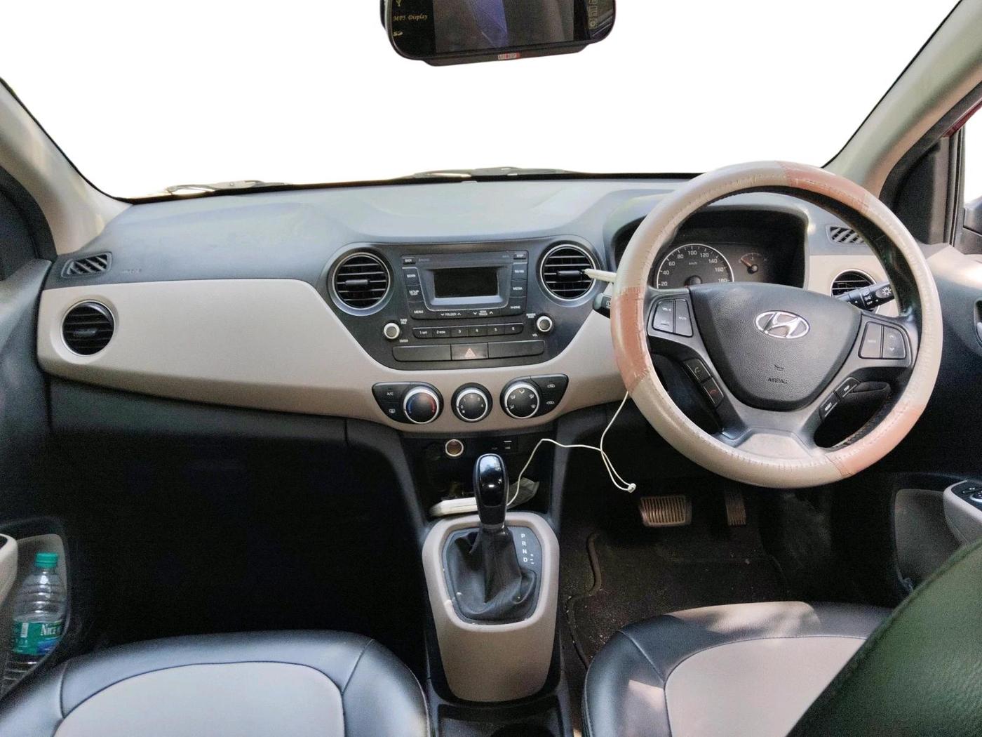 2016 Hyundai Grand i10 ASTA (O) AT 1.2 KAPPA VTVT, Petrol, Automatic, 49,534 km, interior