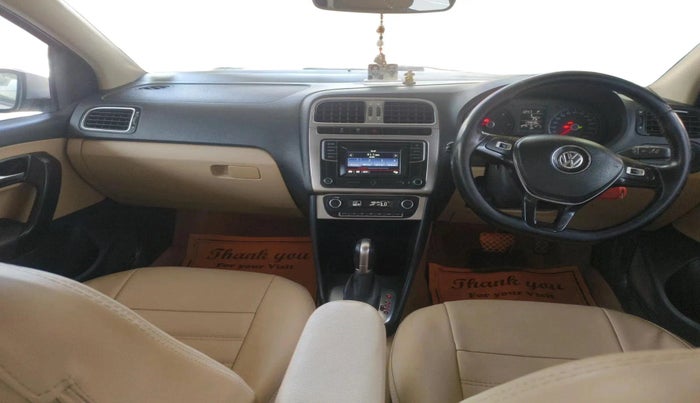 2017 Volkswagen Ameo HIGHLINE PLUS 1.5L AT 16 ALLOY, Diesel, Automatic, 1,74,548 km, interior