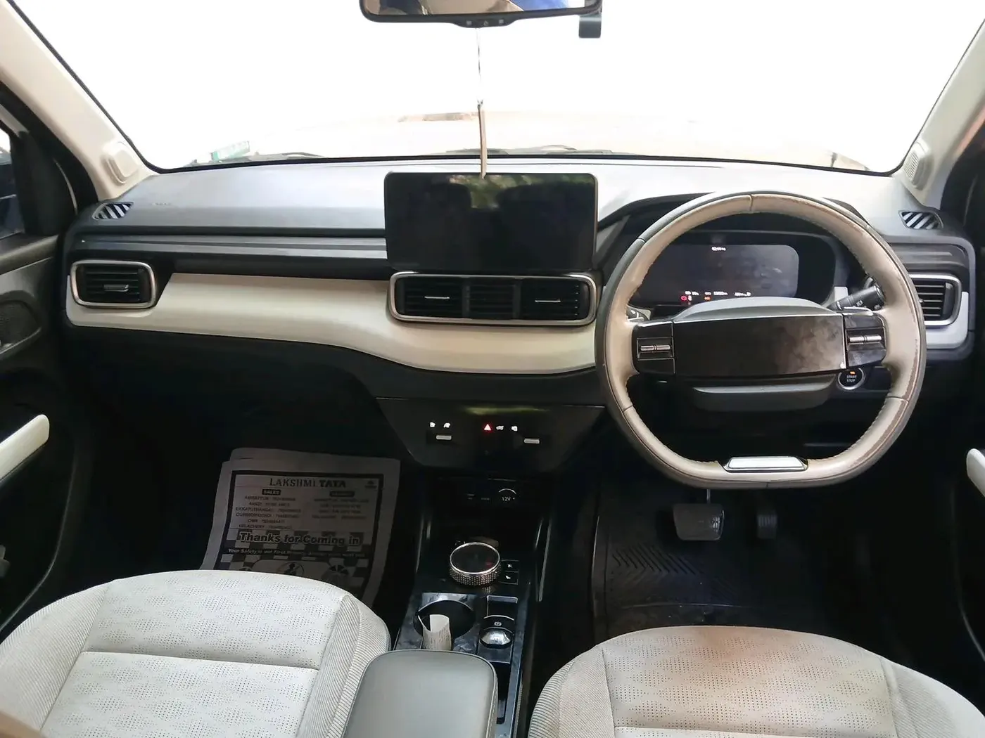 2024 Tata PUNCH EV EMPOWERED PLUS S LONG RANGE 7.2 FAST CHARGER, Electric, Automatic, 53,655 km, interior