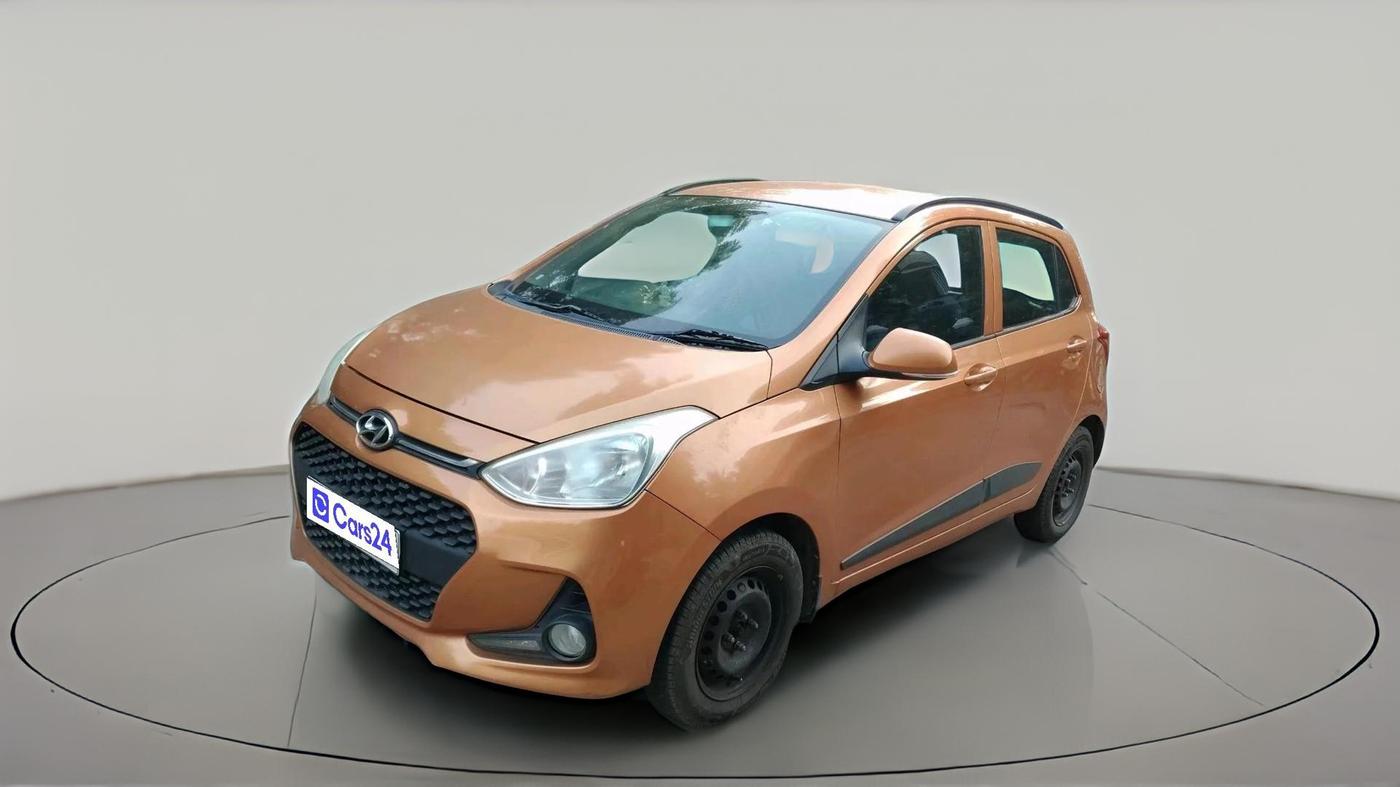 2017 Hyundai Grand i10 SPORTZ (O) 1.2 KAPPA VTVT, Petrol, Manual, 72,259 km, exterior