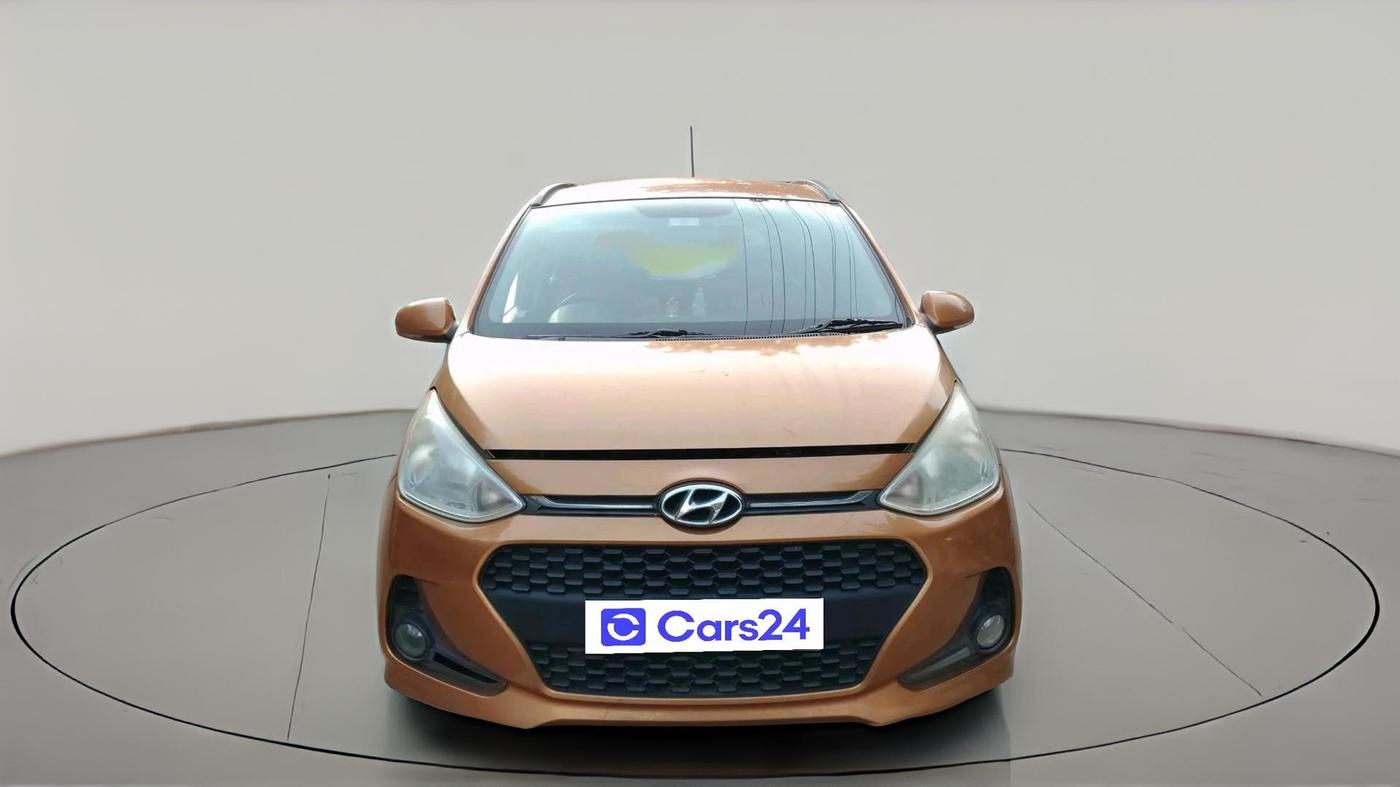2017 Hyundai Grand i10 SPORTZ (O) 1.2 KAPPA VTVT, Petrol, Manual, 72,259 km, exterior