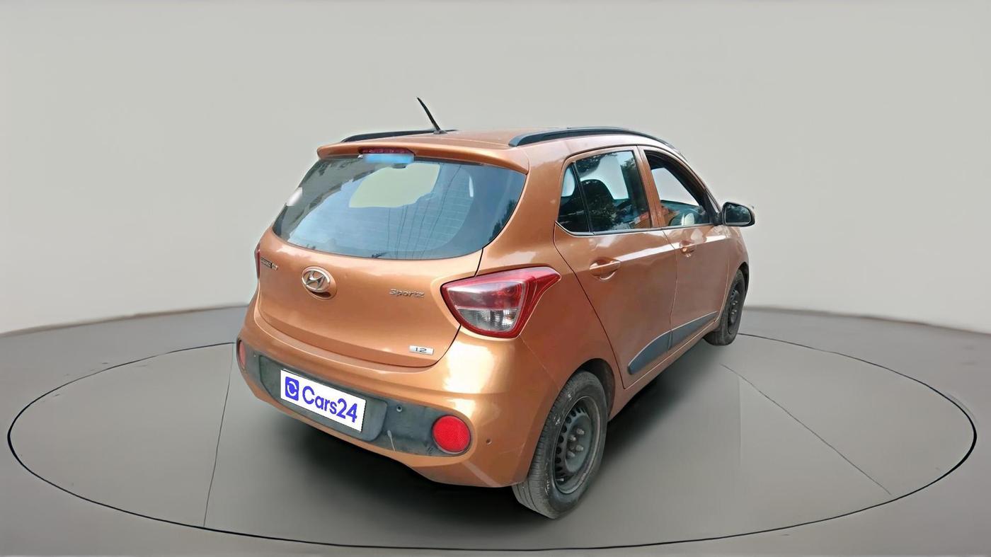 2017 Hyundai Grand i10 SPORTZ (O) 1.2 KAPPA VTVT, Petrol, Manual, 72,259 km, exterior