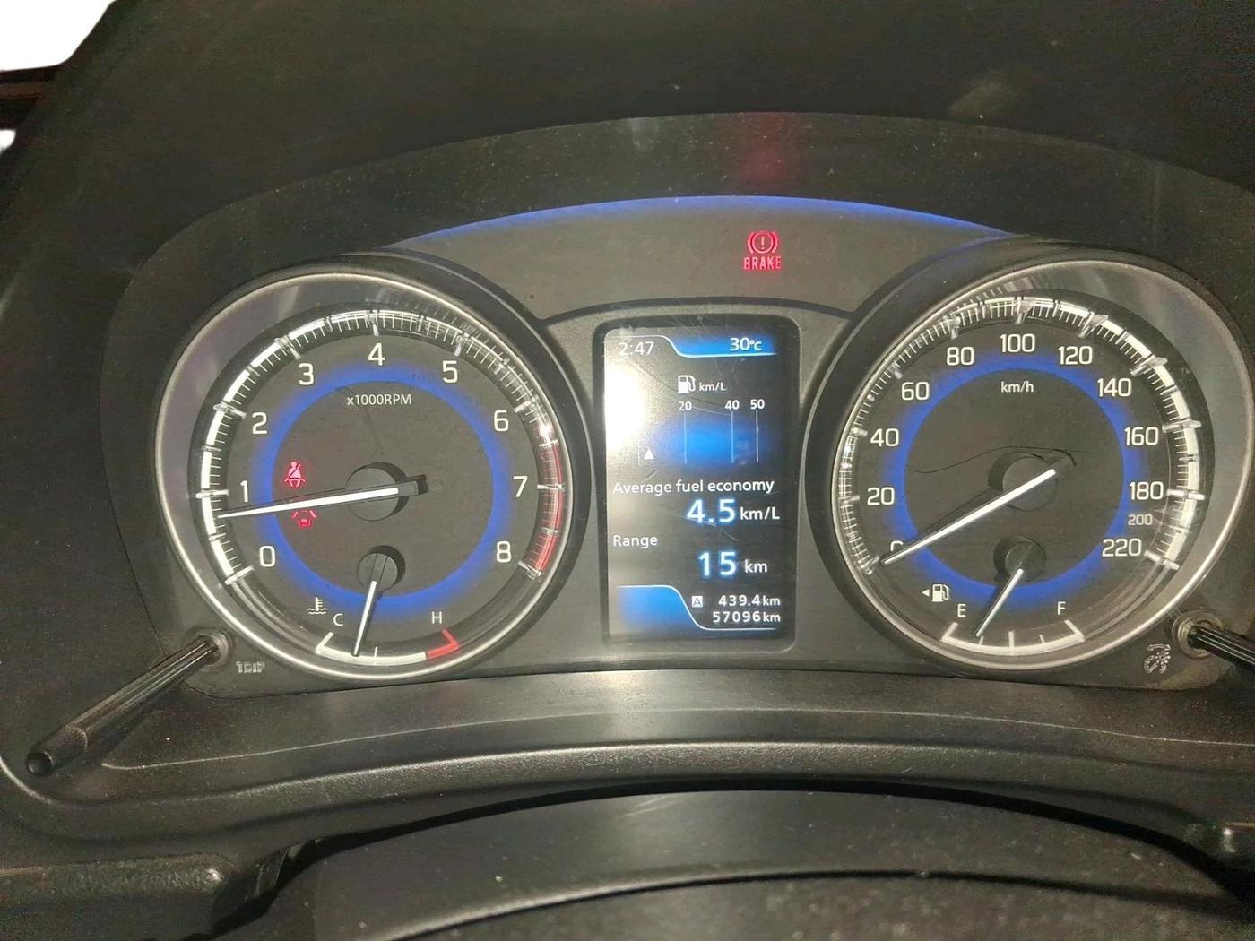 2018 Maruti Baleno ZETA PETROL 1.2, Petrol, Manual, 57,096 km, interior