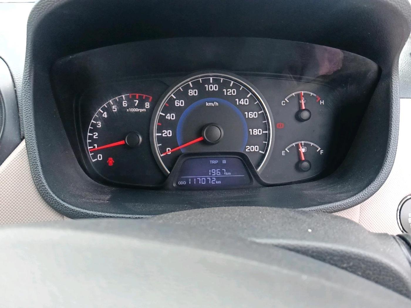2014 Hyundai Grand i10 ASTA 1.2 KAPPA VTVT, Petrol, Manual, 1,17,072 km, interior