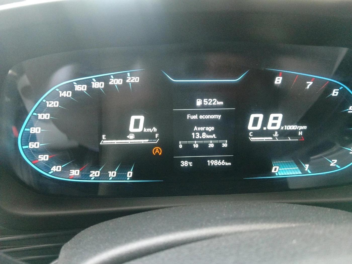 2025 Hyundai NEW I20 ASTA 1.2 MT, Petrol, Manual, 19,866 km, interior