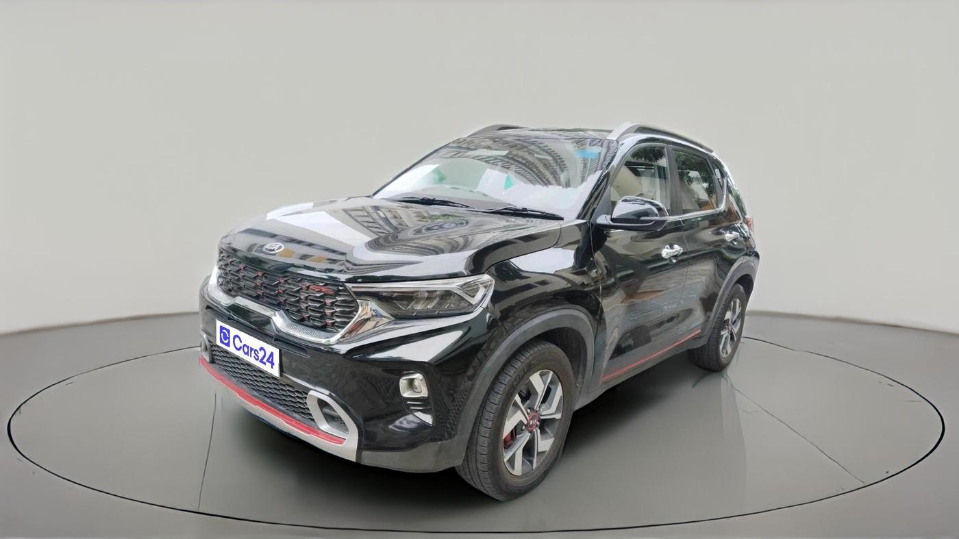 2020 KIA SONET GTX PLUS 1.0 IMT, Petrol, Manual, 58,569 km, exterior