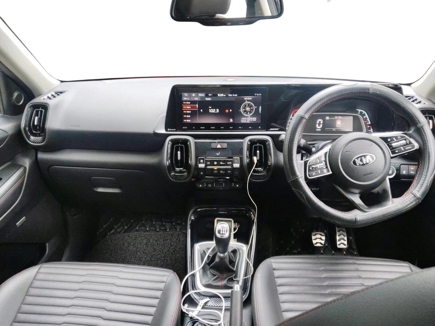 2020 KIA SONET GTX PLUS 1.0 IMT, Petrol, Manual, 58,569 km, interior