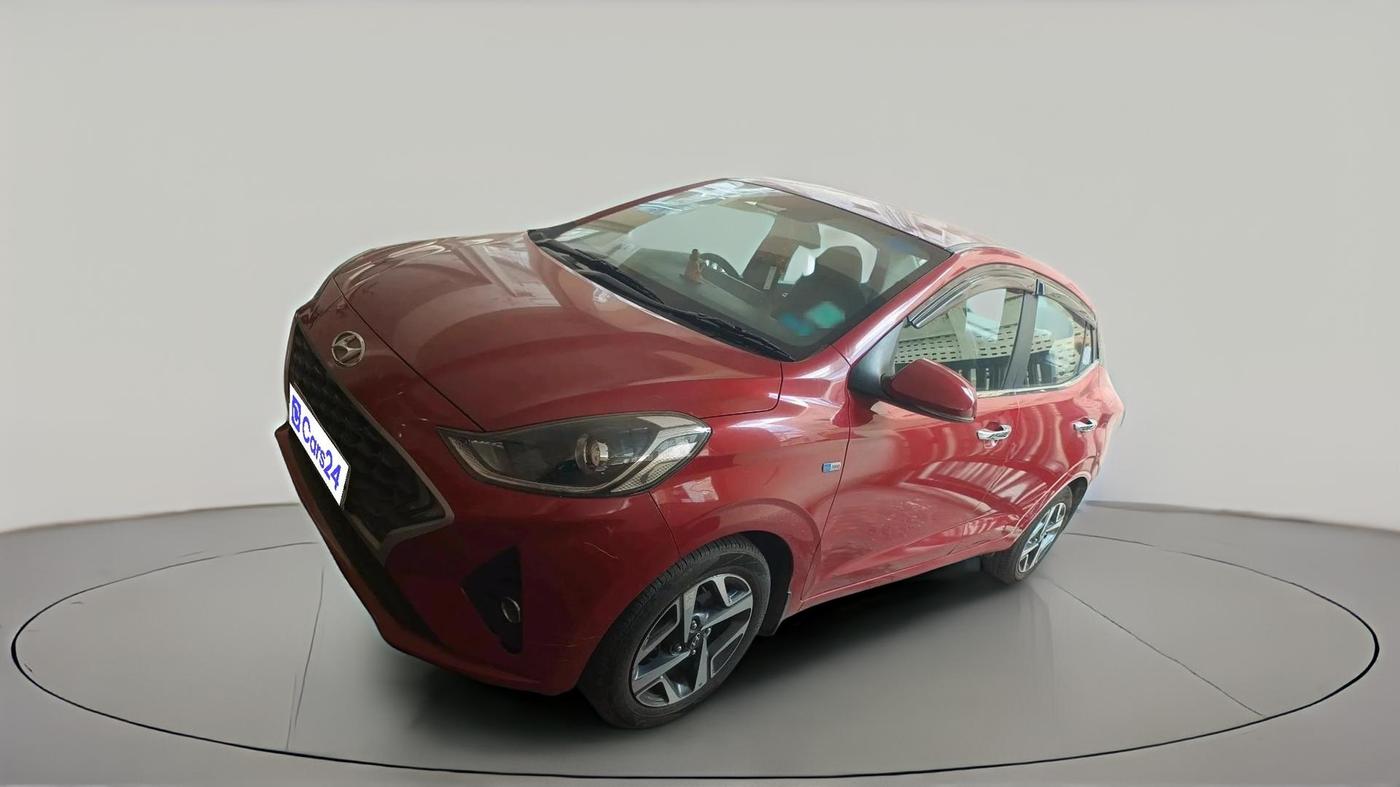 2021 Hyundai AURA SX PLUS 1.2 AMT CRDI, Diesel, Automatic, 76,373 km, exterior