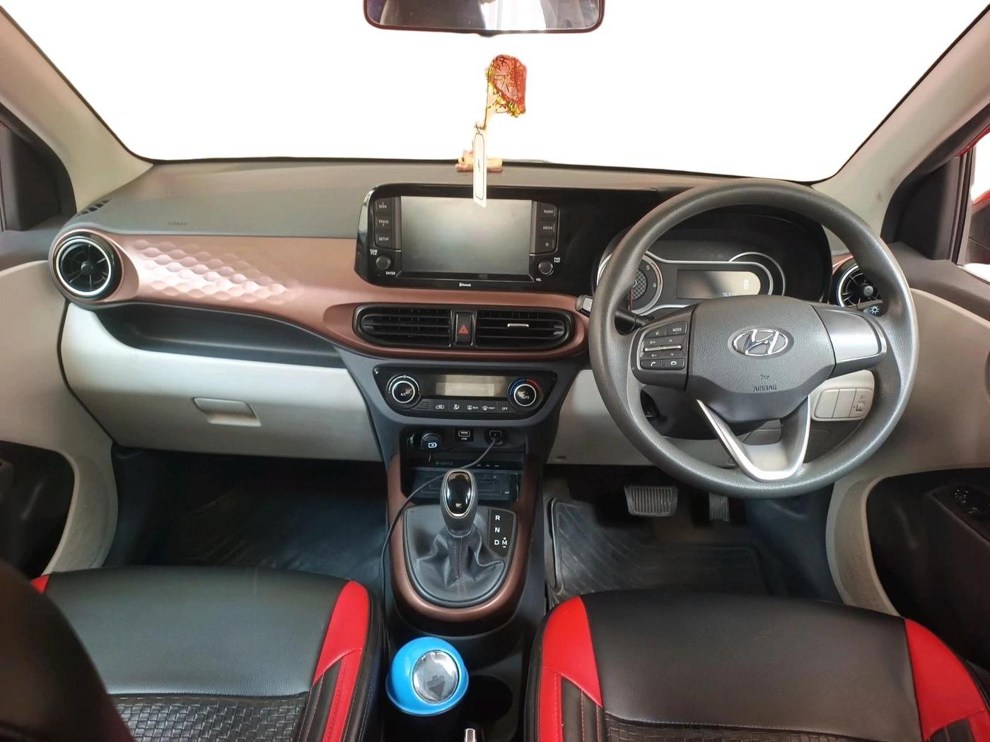2021 Hyundai AURA SX PLUS 1.2 AMT CRDI, Diesel, Automatic, 76,373 km, interior