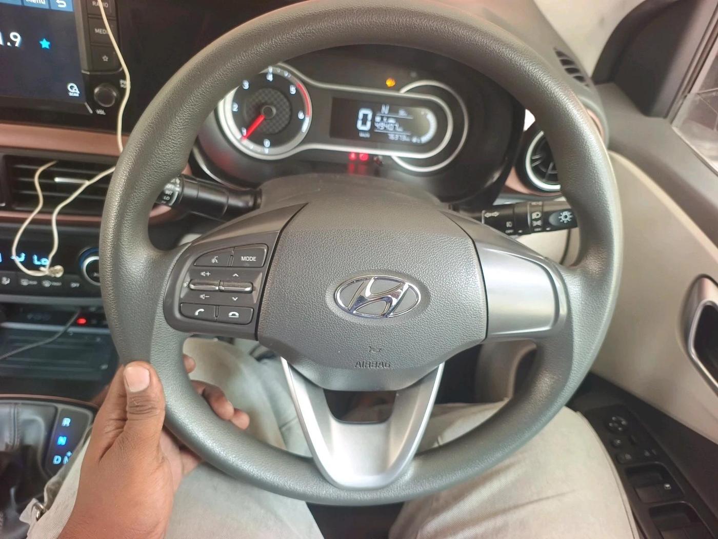 2021 Hyundai AURA SX PLUS 1.2 AMT CRDI, Diesel, Automatic, 76,373 km, interior