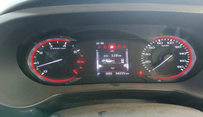 2023 Mahindra Thar LX PETROL HT 4WD AT, Petrol, Automatic, 34,255 km, interior