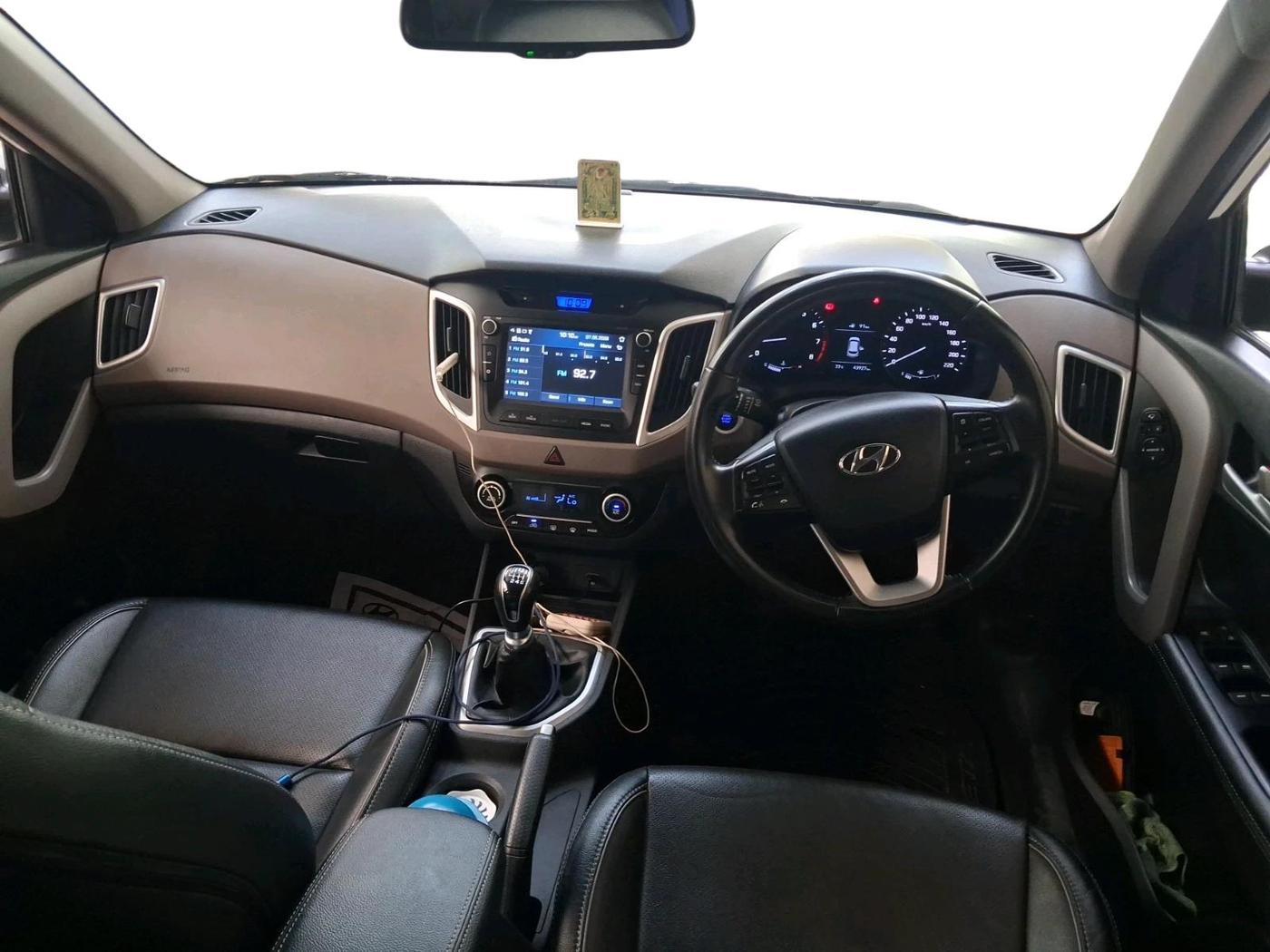 2019 Hyundai Creta SX (O) 1.6 PETROL, Petrol, Manual, 64,503 km, interior