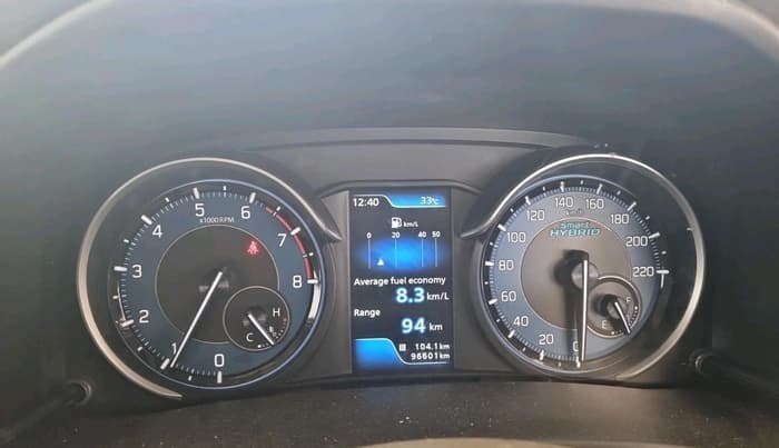 2021 Maruti Ertiga ZXI SHVS, CNG, Manual, 96,601 km, interior