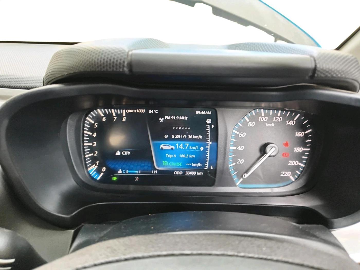2021 Tata ALTROZ XZ PLUS I-TURBO PETROL, Petrol, Manual, 33,490 km, interior