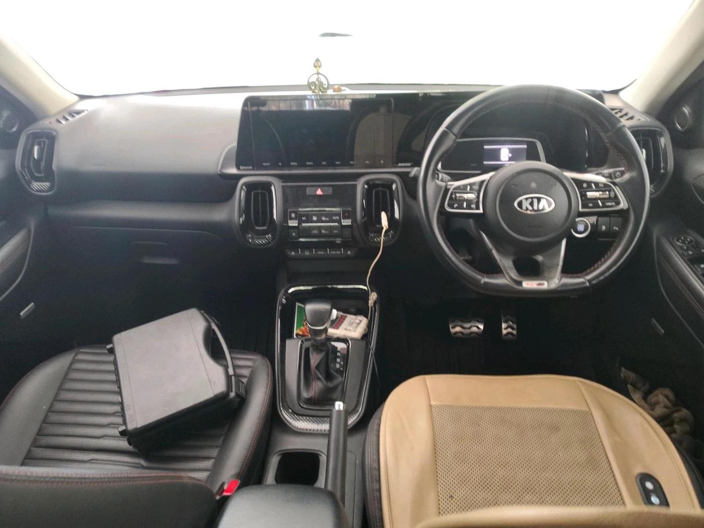 2020 KIA SONET GTX PLUS 1.5 AT, Diesel, Automatic, 55,908 km, interior