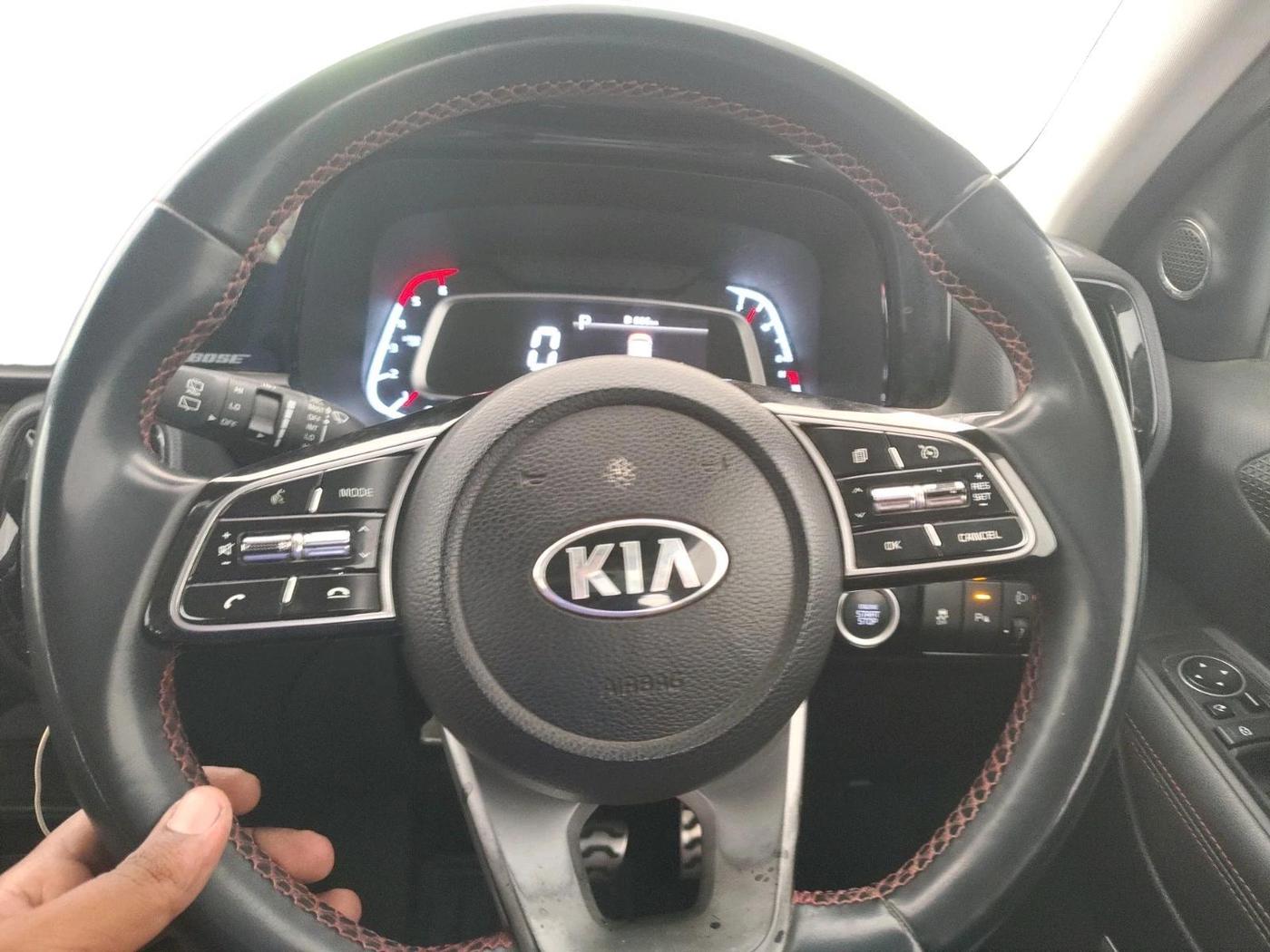 2020 KIA SONET GTX PLUS 1.5 AT, Diesel, Automatic, 55,908 km, interior