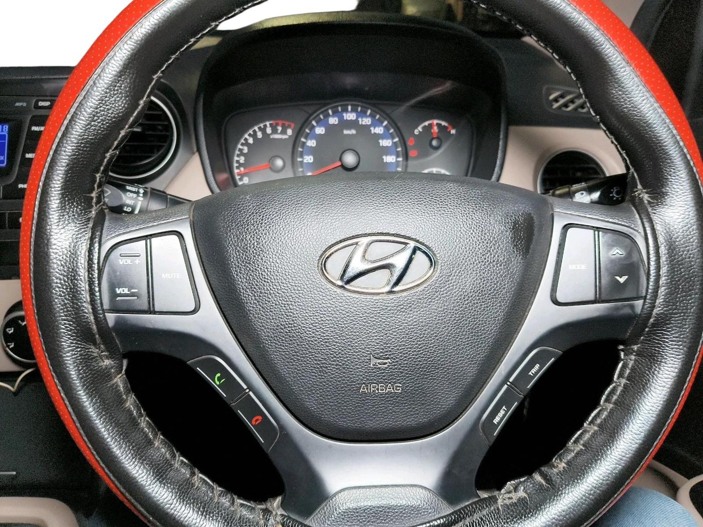 2016 Hyundai Xcent SX 1.2, CNG, Manual, 83,317 km, interior