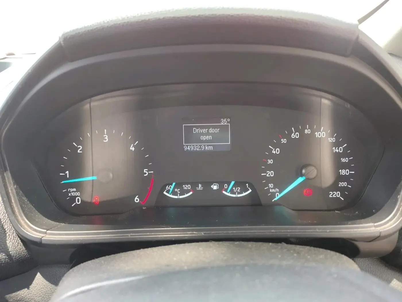 2018 Ford Ecosport TITANIUM 1.5L DIESEL, Diesel, Manual, 94,932 km, interior