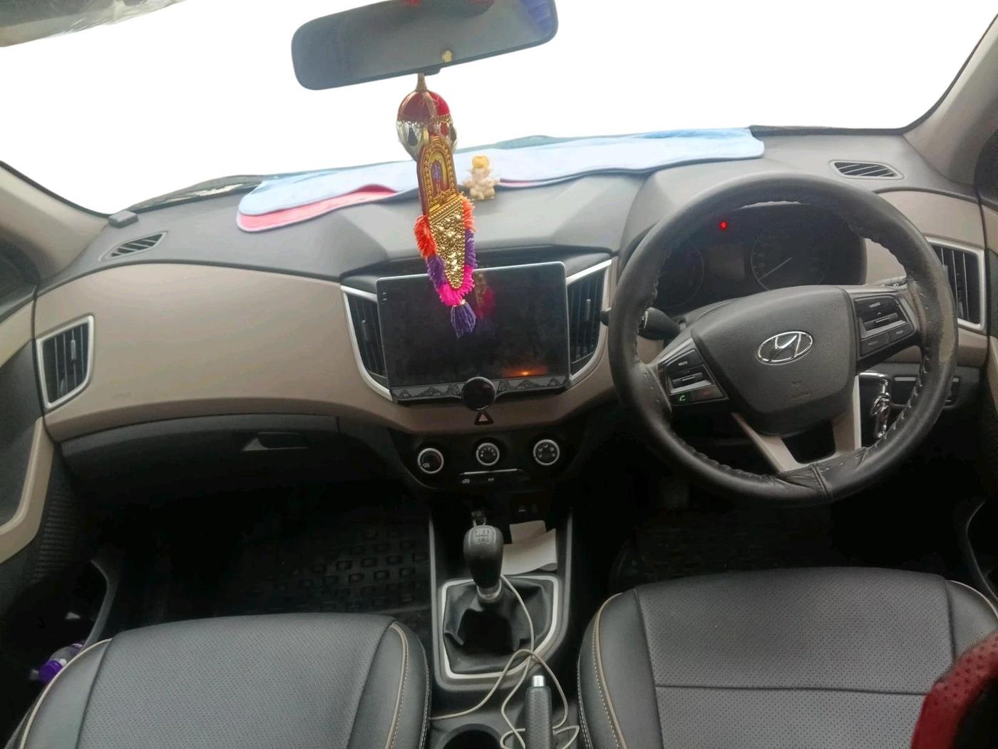 2017 Hyundai Creta E PLUS 1.6 PETROL, Petrol, Manual, 63,094 km, interior