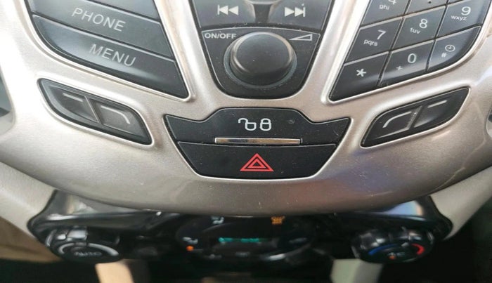 2014 Ford Ecosport TITANIUM 1.5L DIESEL, Diesel, Manual, 1,59,000 km, interior