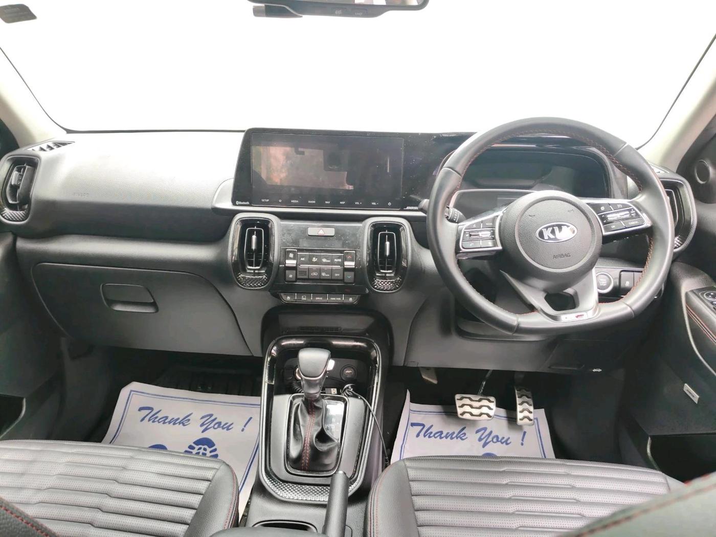 2020 KIA SONET GTX PLUS 1.5 AT, Diesel, Automatic, 23,396 km, interior