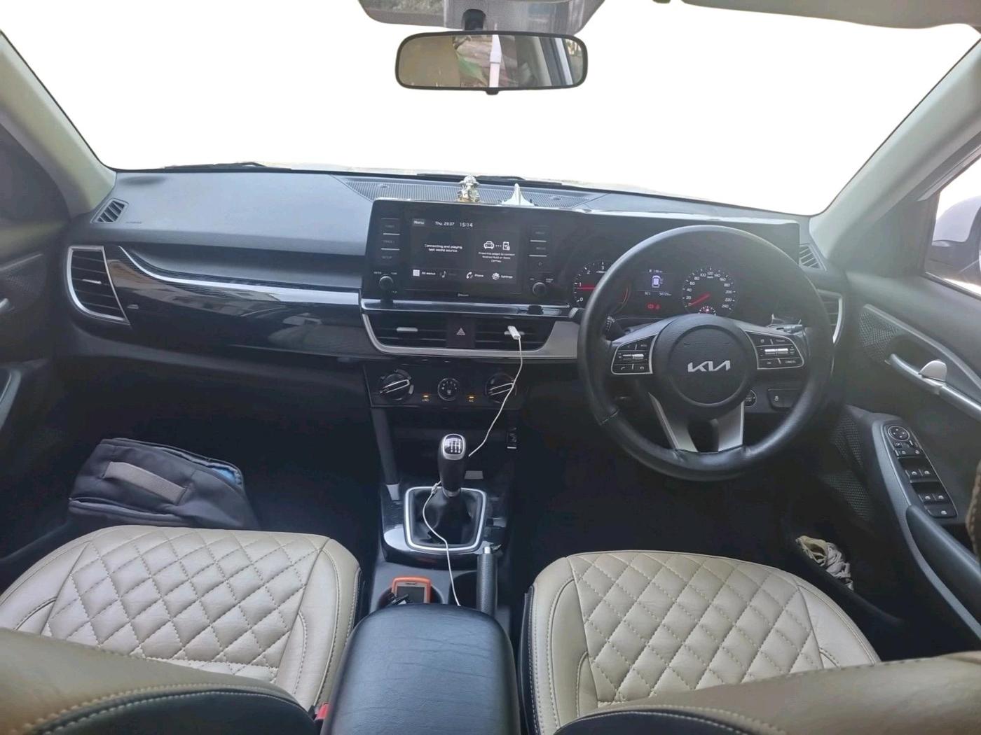 2022 KIA SELTOS HTK PLUS 1.5 DIESEL, Diesel, Manual, 56,729 km, interior