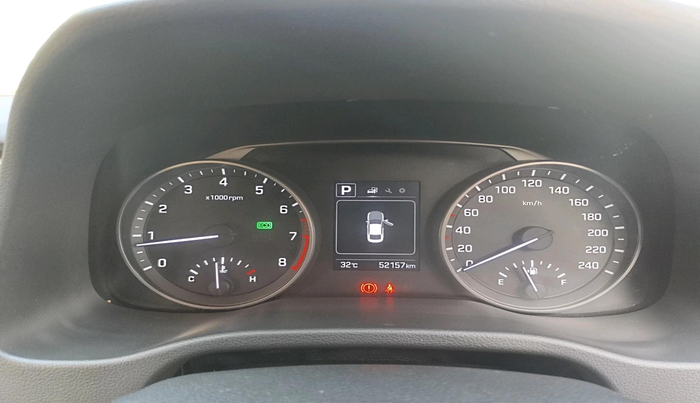 2017 Hyundai New Elantra 2.0 SX(O) AT PETROL, Petrol, Automatic, 52,157 km, interior