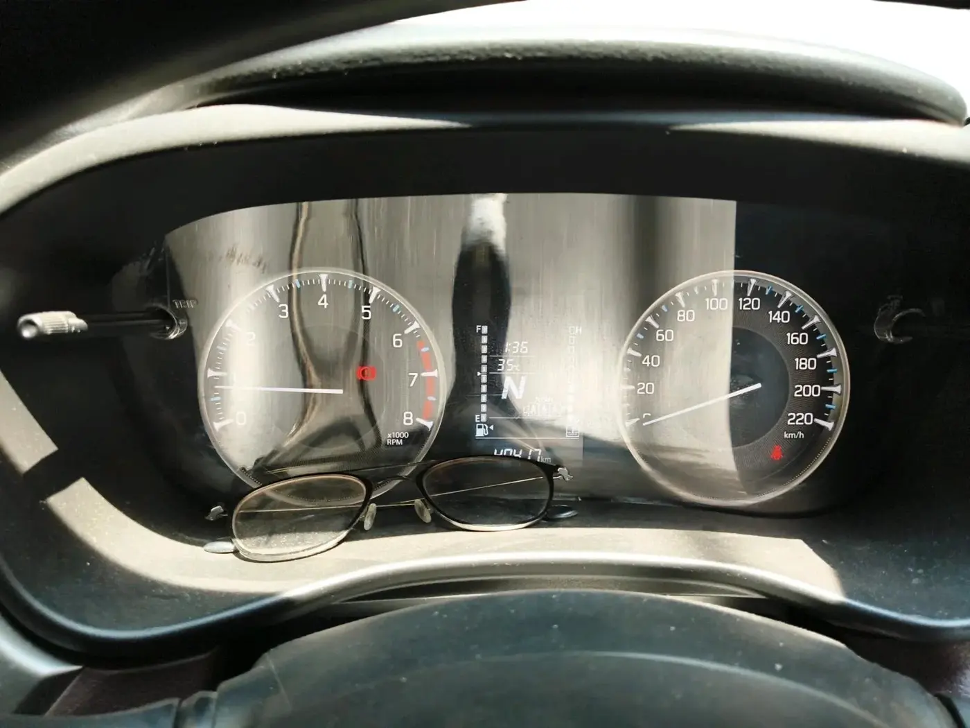 2024 Maruti FRONX DELTA PLUS 1.2L AGS, Petrol, Automatic, 40,417 km, interior