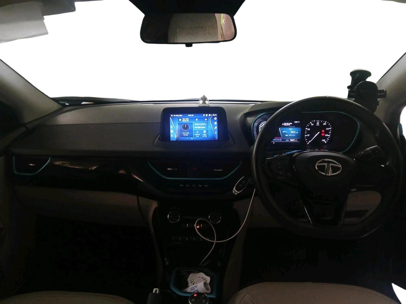 2022 Tata NEXON EV XZ PLUS LUX, Electric, Automatic, 36,221 km, interior