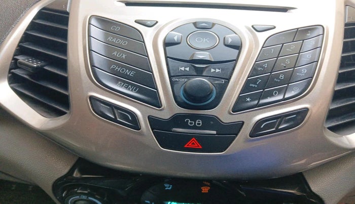 2014 Ford Ecosport TITANIUM 1.5L DIESEL, Diesel, Manual, 1,88,626 km, interior