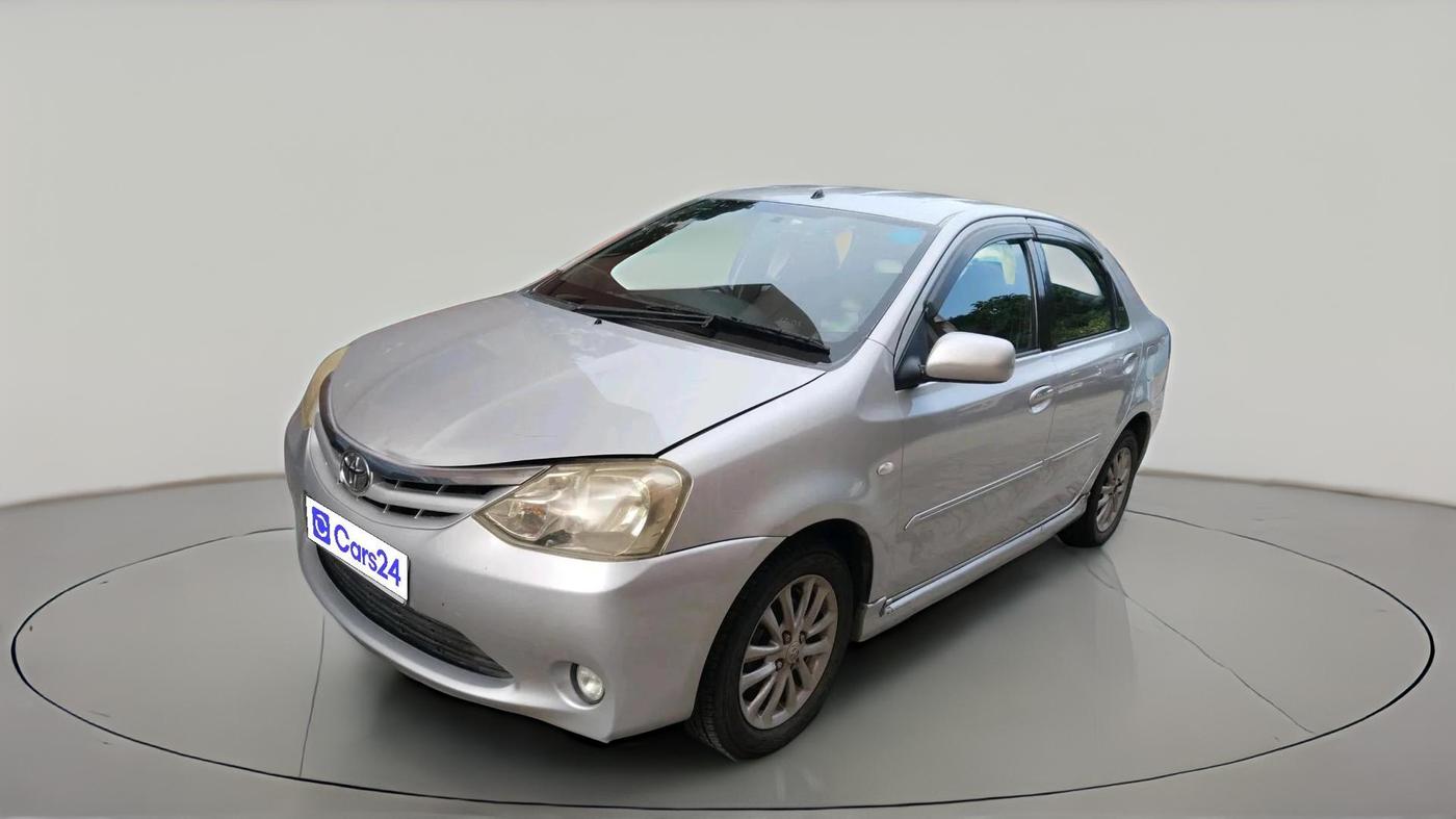 2011 Toyota Etios V, Petrol, Manual, 48,938 km, exterior