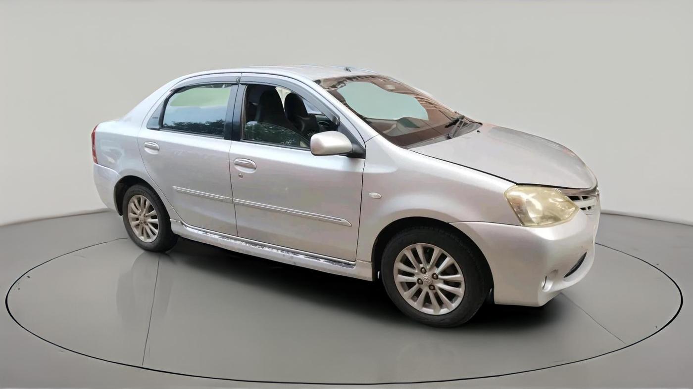 2011 Toyota Etios V, Petrol, Manual, 48,938 km, exterior